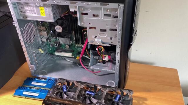 Converting a 10 year old PC into a Gaming Pc!