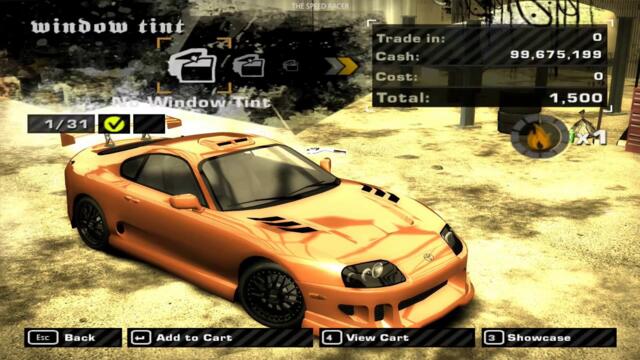 Toyota Supra - Customization & Race - Need for Speed Most Wanted 2005