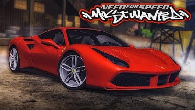 NFS Most Wanted | Ferrari 488 GTB Mod Gameplay [1440p60]