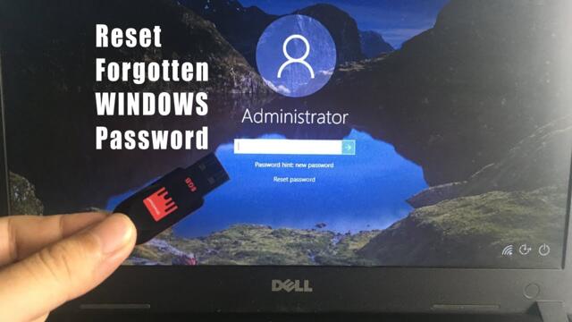 Reset forgotten Windows 11/10/8/7 Password with Hiren USB | NETVN