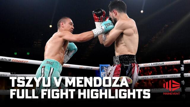 Tim Tszyu vs Brian Mendoza Full Fight Highlights | Main Event