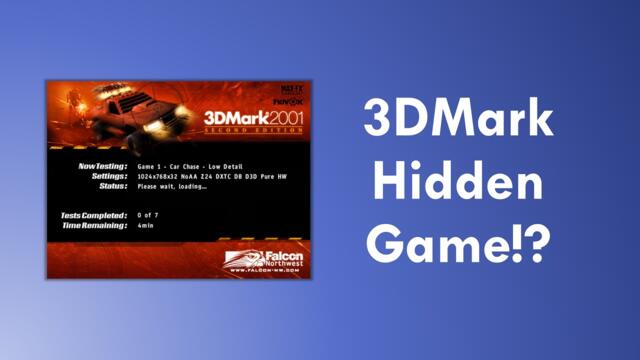 The Hidden Game in 3DMark that you never knew about!