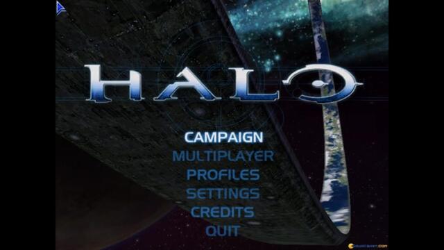 Halo: Combat Evolved gameplay (PC Game, 2001)