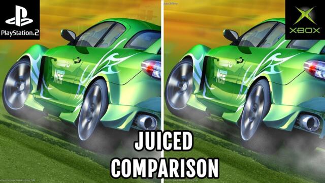 Juiced - PS2 vs Xbox - Comparison