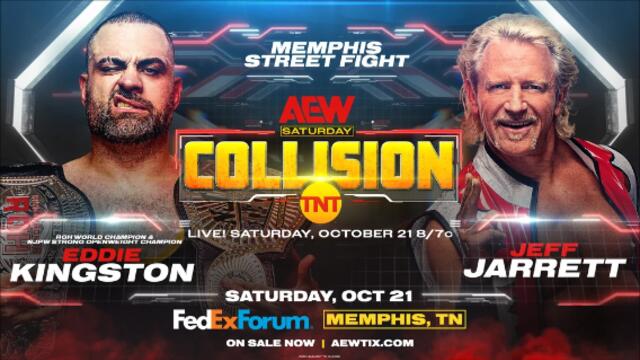 AEW Jeff Jarrett vs  Eddie Kingston in a Memphis Street Fight