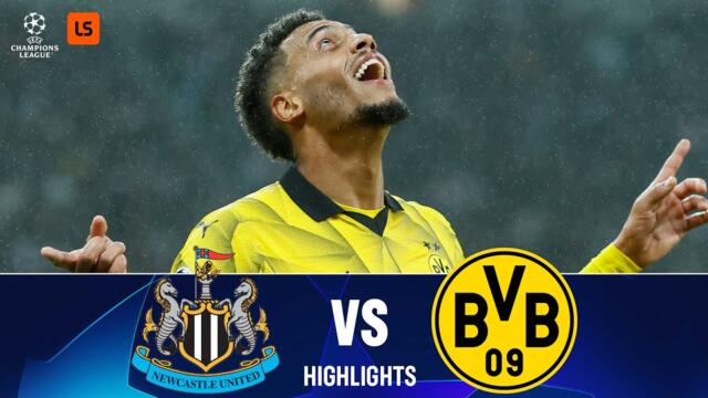 Newcastle United vs Borussia Dortmund | 0-1 | UEFA Champions League Highlights | LiveScore