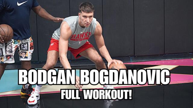 Bogdan Bogdanović INTENSE Ball Handling & Shooting Workout!