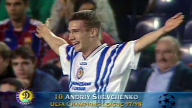 Andriy Shevchenko - Unforgettable Performance vs Barcelona 1997