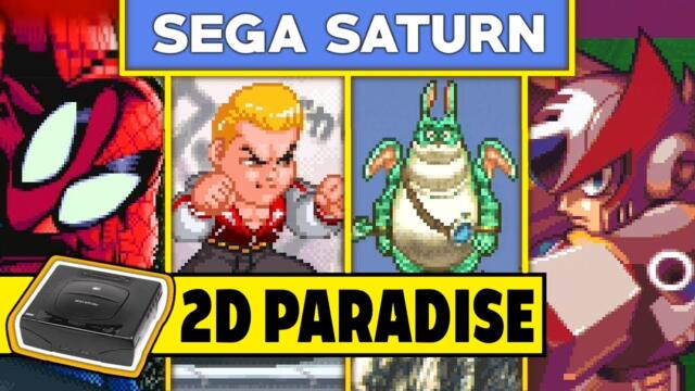 The 30 MOST Graphically Mind-Blowing looking 2D Sega Saturn Games