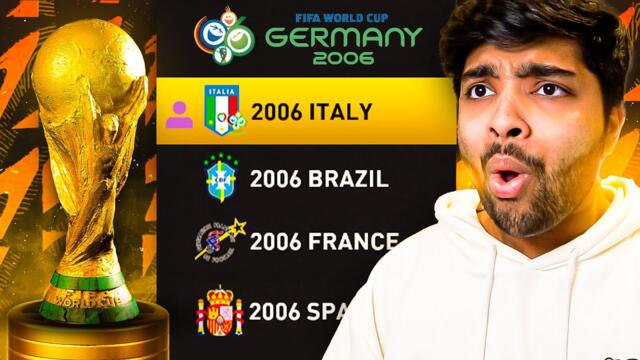 2006 WORLD CUP... in FIFA 22😱🏆