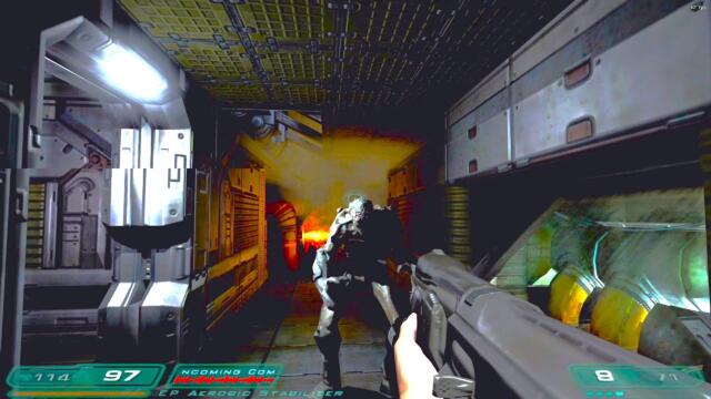 Doom 3 Walkthrough Part 1 (2004) Veteran 2K60 RTX 3050 | NVIDIA Ray Tracing Reshade effect textures