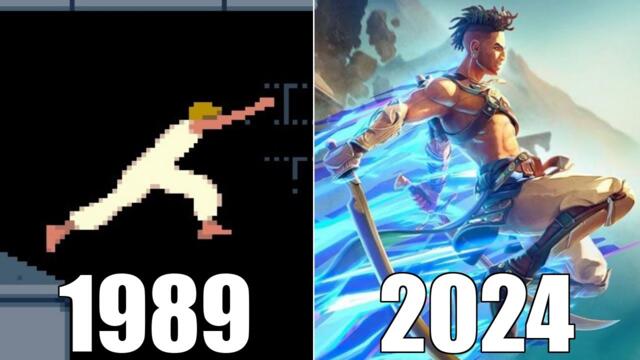 Evolution of Prince of Persia Games [1989-2024]