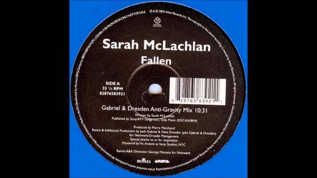 Sarah McLachlan ‎- Fallen (Gabriel & Dresden Anti-Gravity Mix) [2003]