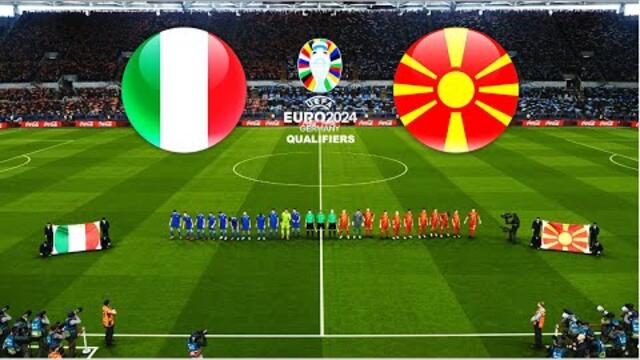 ITALY vs NORTH MACEDONIA | UEFA EURO 2024 QUALIFYING