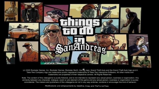 GTA: SA - TTDISA Vol2 1/6 - Things To Do In San Andreas (2020)