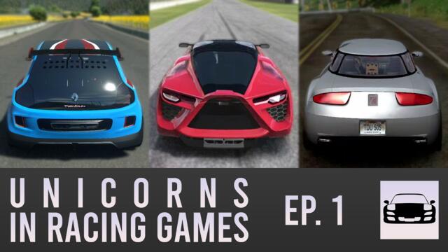 Unicorns in Racing Games (Rare Cars) (Episode 1)