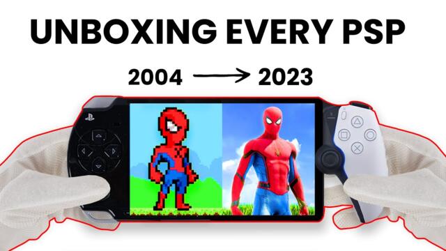 Unboxing Every PSP | 2004-2023 (+ PlayStation Portal)