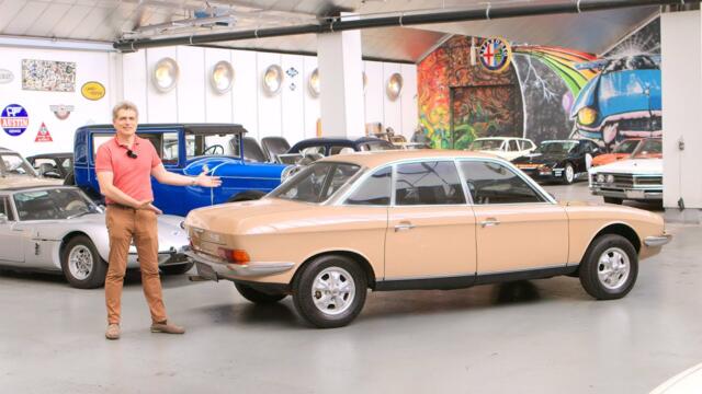 How does this NSU Ro 80 with a Wankel rotary engine look and sound like today