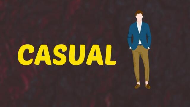 What Does CASUAL Means || Meanings And Definitions With Example in ENGLISH