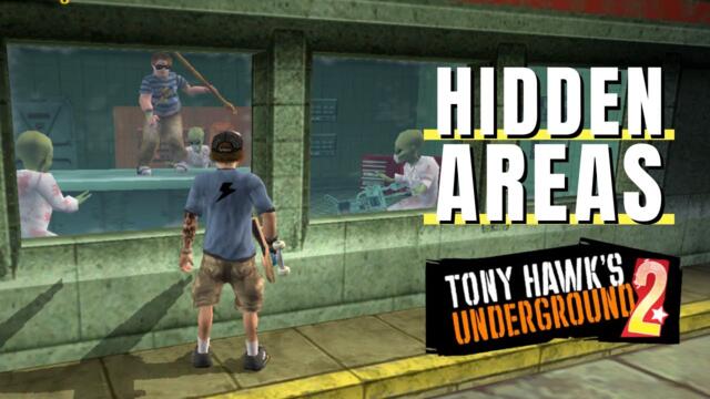 Tony Hawk's Underground 2: Hidden Areas!