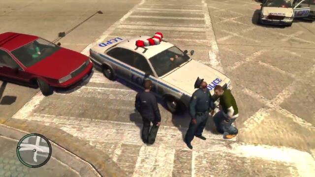 GTA 4 NPC Cops VS Criminals #12