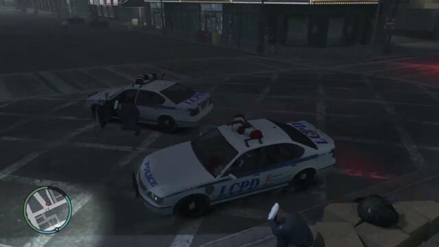 GTA 4 NPC Cops VS Criminals #14