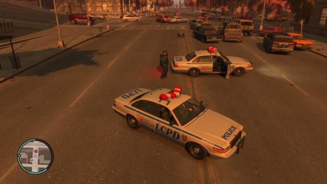 GTA 4 NPC Cops VS Criminals #15