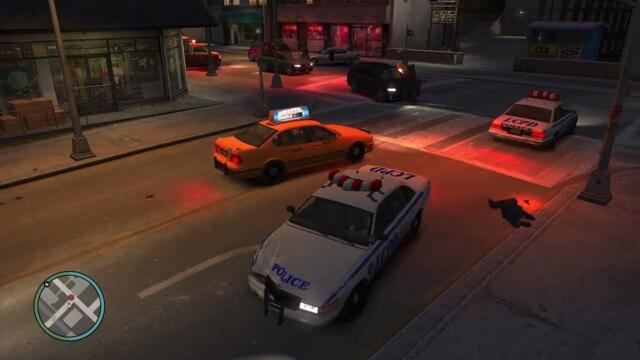 GTA 4 NPC Cops VS Criminals #17