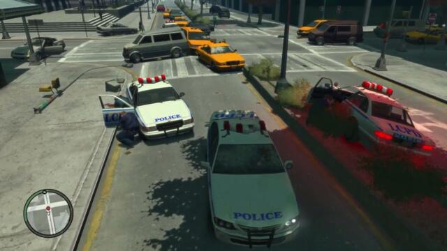 GTA 4 NPC Cops VS Criminals #5