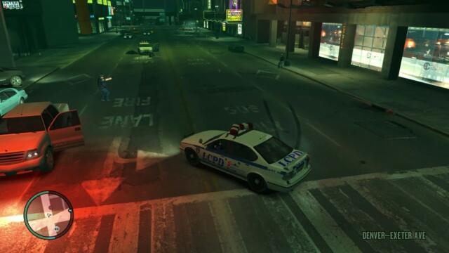 GTA 4 NPC Cops VS Criminals #1