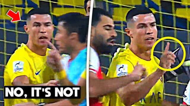 Cristiano Ronaldo Refuse to Take a Penalty & Told The Referee it is Not a Penalty 😍❤️