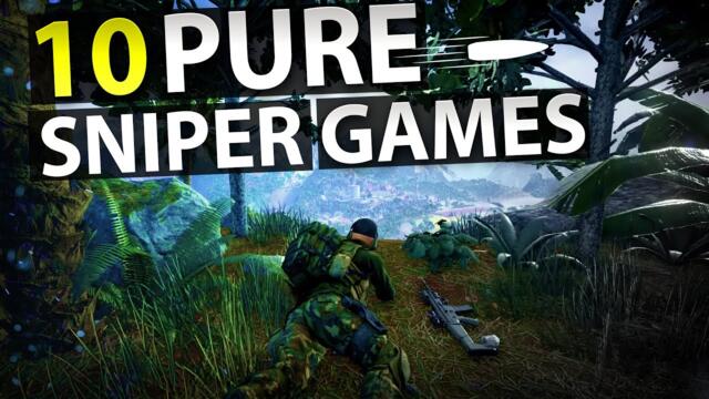 Top 10 Pure Sniper Games | BECOME THE MASTER OF THE LONG-RANGE SHOT!