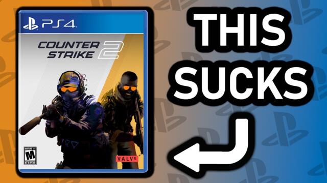 I Played Counter Strike 2 on the PS4. It's as bad as it Sounds.