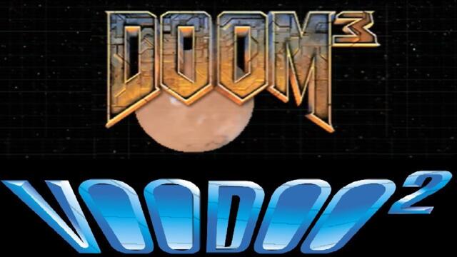 Doom 3 (2004) on Voodoo2 12mb PCI, pentium4 - 3.2