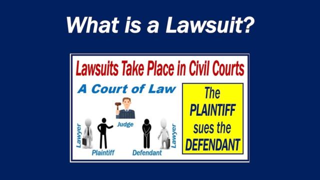 What is a Lawsuit?