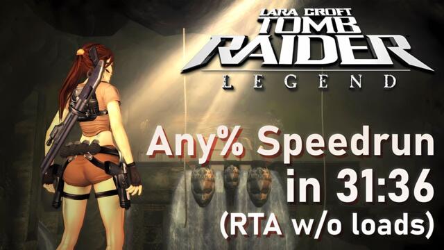 Tomb Raider: Legend Speedrun in 31:36 (WORLD RECORD)