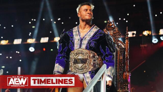 AEW World Champion MJF’s Record-Breaking Title Reign | AEW Timelines