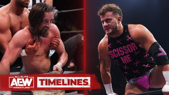 The History of AEW World & ROH Tag Champion, MJF vs. Bullet Club Gold's Jay White! | AEW Timelines