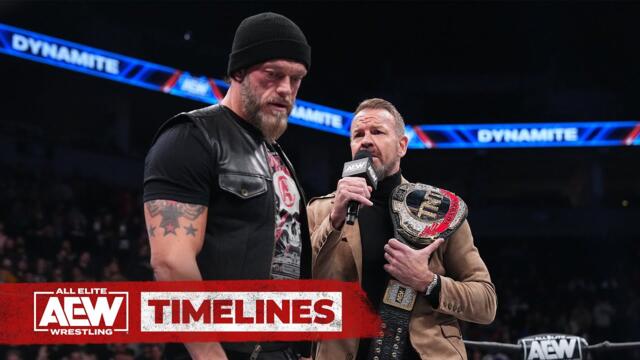 You think you know THEM! The AEW History of TNT Champ Christian Cage & Adam Copeland | AEW Timelines