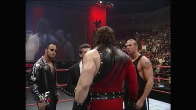 WWF Kane vs The Rock  Main Event (Raw 18.01.2001)
