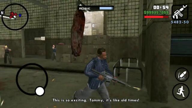 Gta san andreas CJ "WHO THE F*** IS TOMMY?"