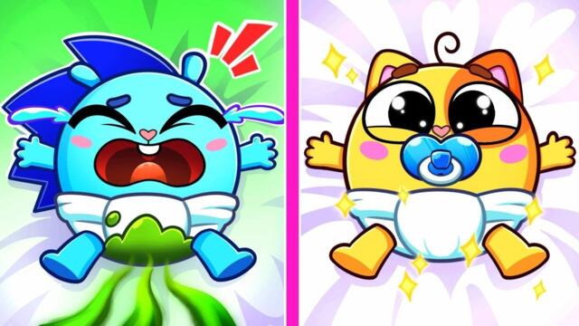 Diaper Song + More Funny Kids Songs 😻🐨🐰🦁 And Nursery Rhymes by Baby Zoo