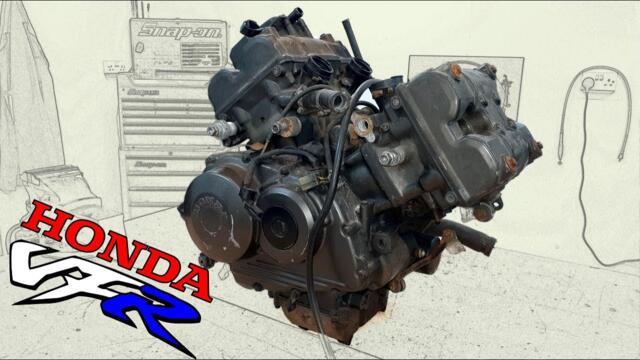 Restoration Of A Ruined Legend - Honda VFR 400 NC30 - Part 5