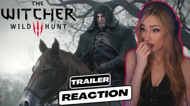 Witcher 3 Trailer Reaction - Starting My First Ever Playthrough!