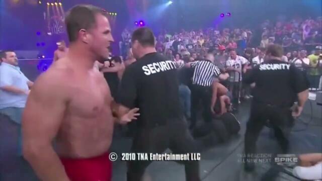 Abyss' heel run 2010 continues Part 7: Abyss brawls with Jeff Hardy/EV2.0 (TNA Impact August 2010)