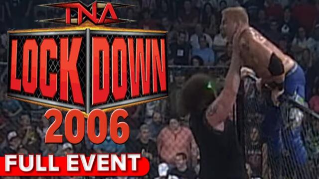 Lockdown 2006 FULL PPV - Christian Cage vs. Abyss For The Title - ALL MATCHES IN A STEEL CAGE!