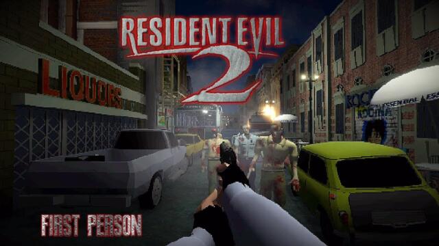 Resident Evil 2: First Person - PS1 Style [PC] Full Gameplay