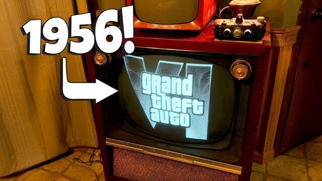 Watching the GTA VI trailer but it's 1956.
