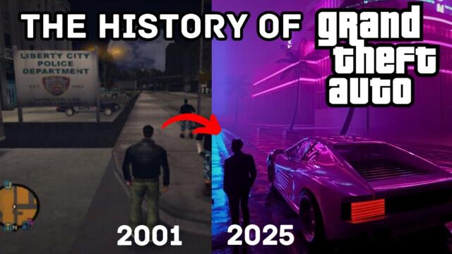 The History Of Grand Theft Auto - Explained In 8 Minutes.