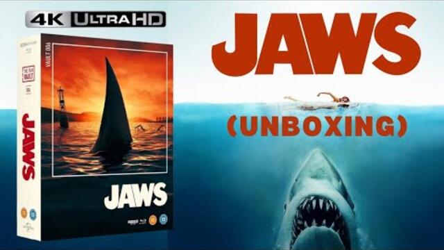 Jaws The Film Vault Collection 4k Ultra HD Bluray Unboxing.